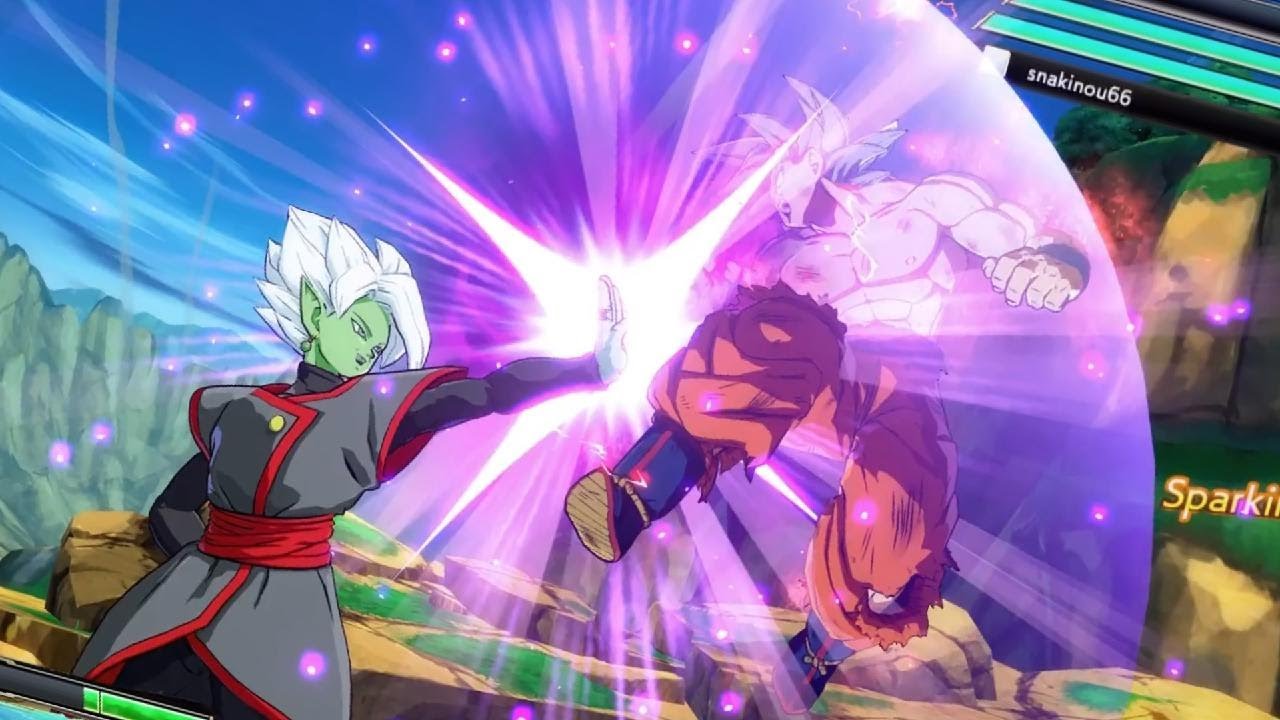 DBFZ 🐣 UiGoku SSB/SS4 Gogeta vs 😈 SSB Gogeta Zamazu Yamcha