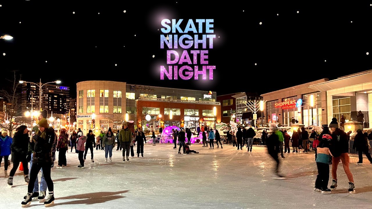 Skate Night Date Night | Uptown Waterloo, ON.
