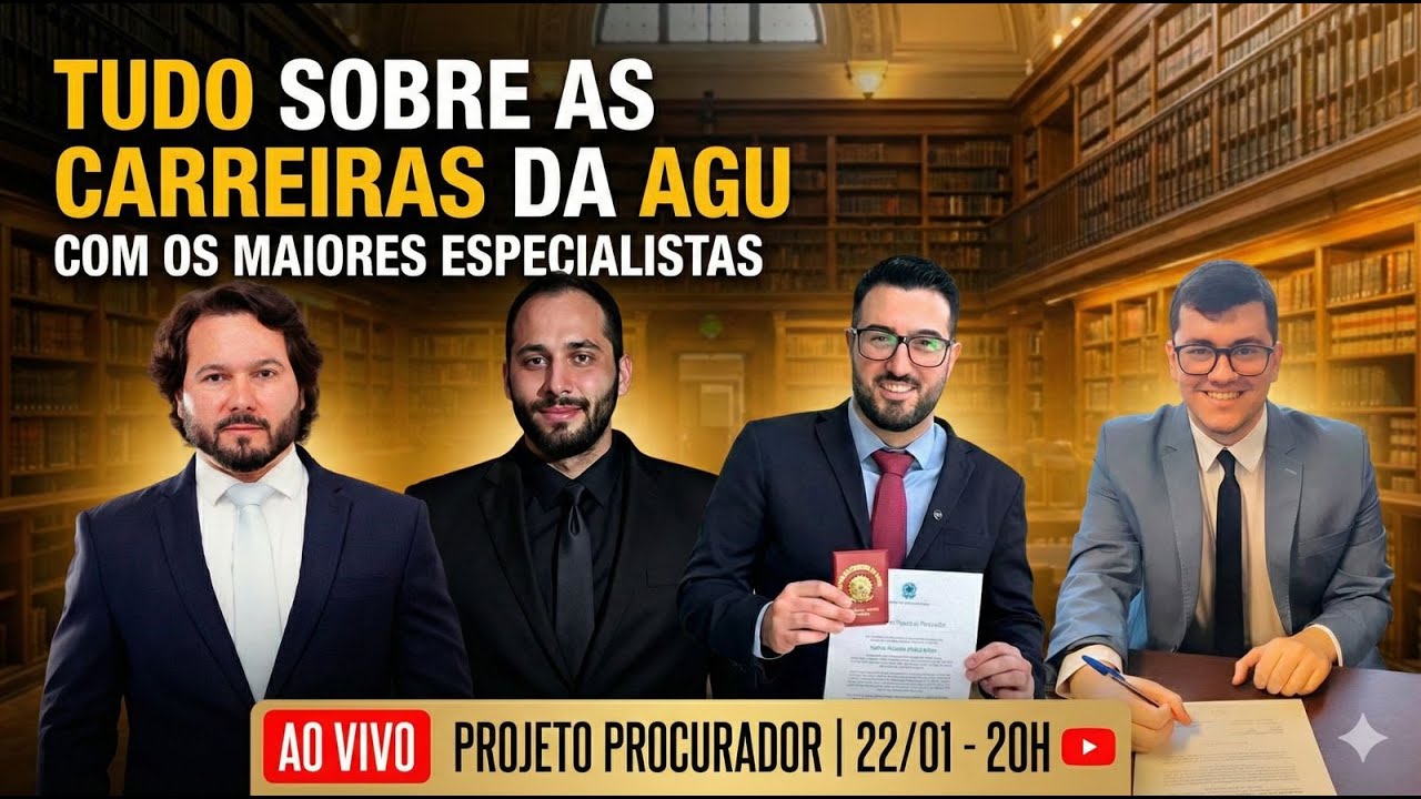 PROJETO PROCURADOR - BATE PAPO AGU COM ESPECIALISTAS