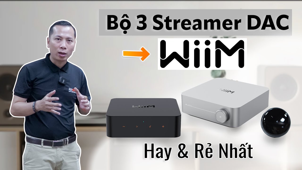 Bộ 3 Streamer DAC 