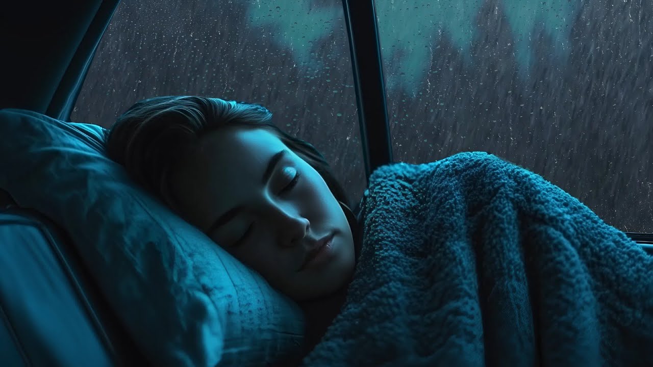 Heavy Rain on Car Windows ⛈️ | Deep Sleep & Relaxation (No Music, 3 Hours)