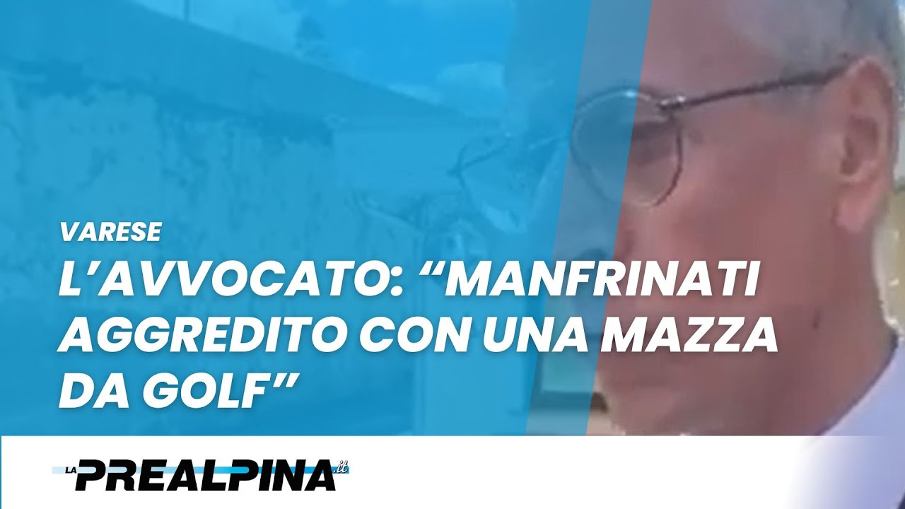 Varese | Delitto di Casbeno, parla l'avvocato Busignani: «Manfrinati è stato aggredito» | 08/05/2024