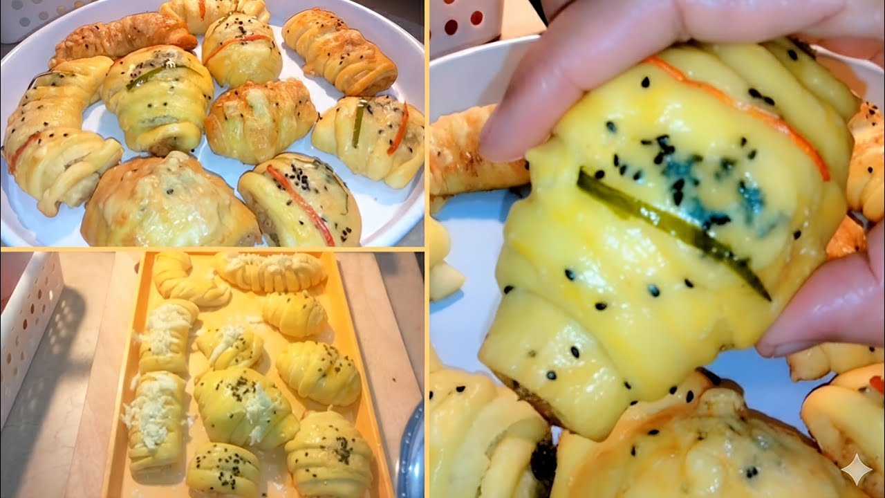 Delicious Creamy Chicken Bread without OVEN, Stuffed Bread for Iftar, Perfect Ramadan Iftar Snacks
