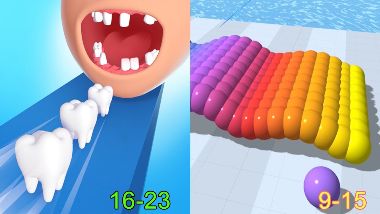 Smile Rush VS Canvas Run Android iOS Gameplay Ep 1