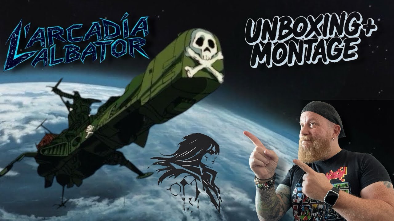 Unboxing + Montage L’ARCADIA d’Albator Hachette édition 1/? (FR) ￼