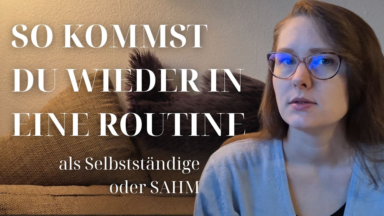 Struktur im Alltag wiederfinden nach Jobverlust, Tipps für Selbstständig | Bewusst Glücklich Podcast