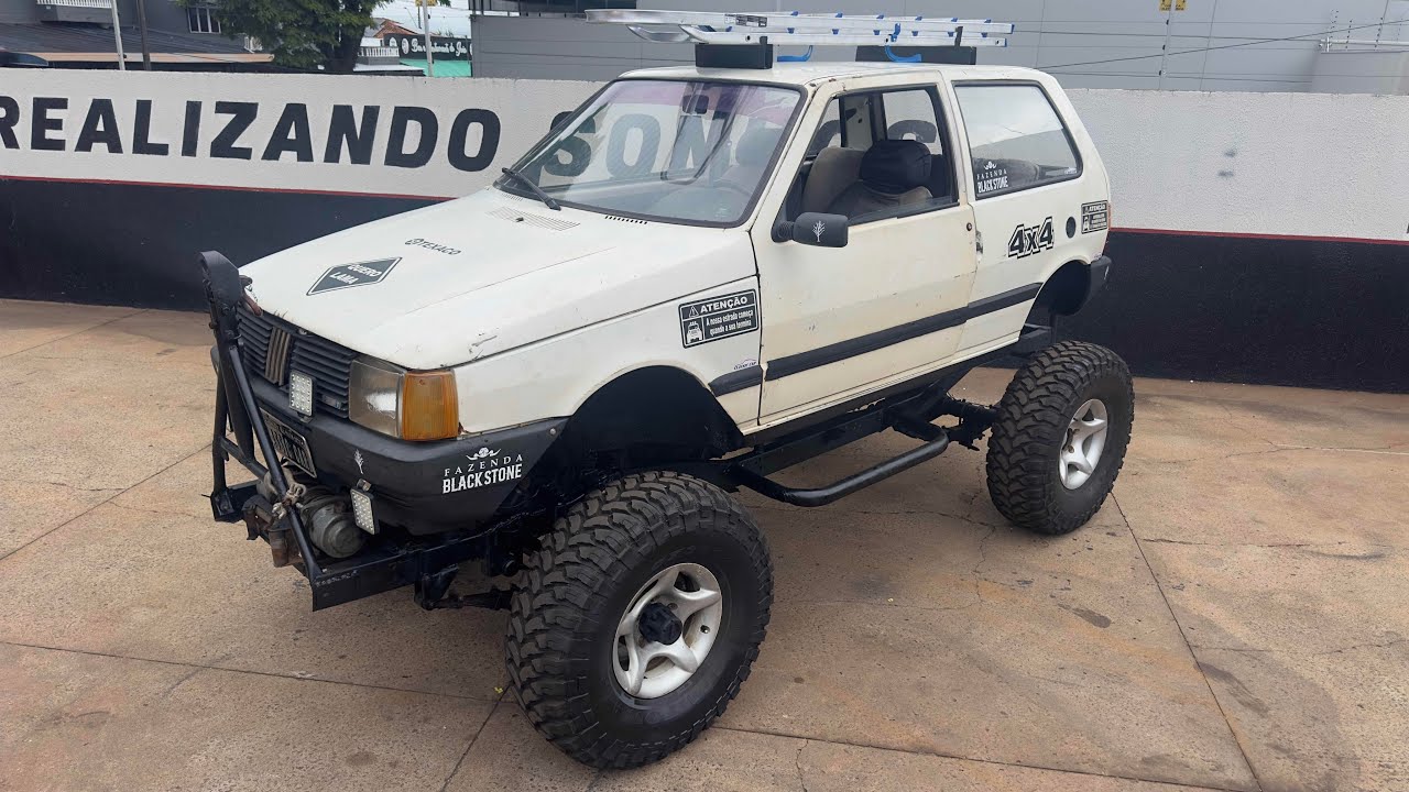 FIAT UNO OFF ROAD 4x4 NOVO CARRO DO ​⁠@Renato Garcia YT