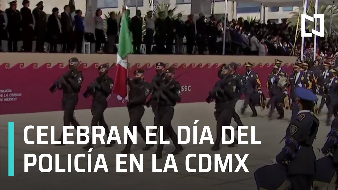 Desfile y reconocimientos por el Día del Policía en CDMX - Las Noticias
