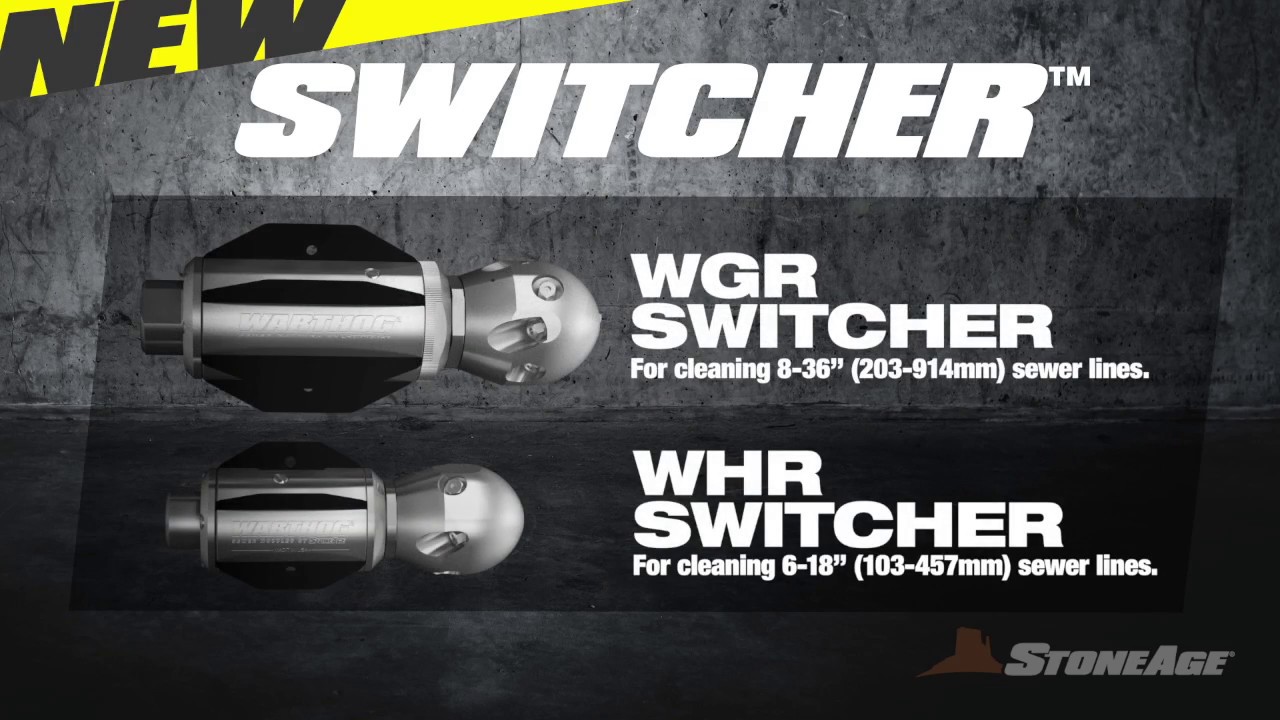 StoneAge® Switcher™ Nozzle