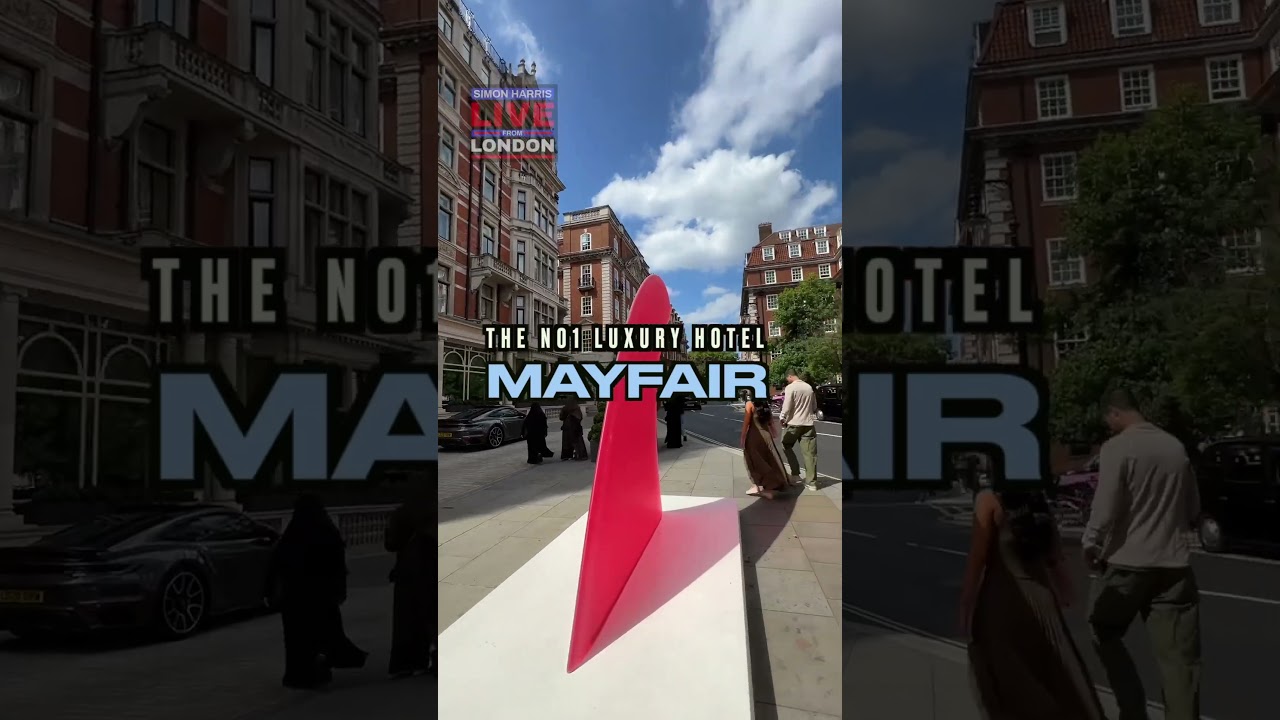 The most expensive hotel in the world! In Mayfair London! This is just nuts! #london