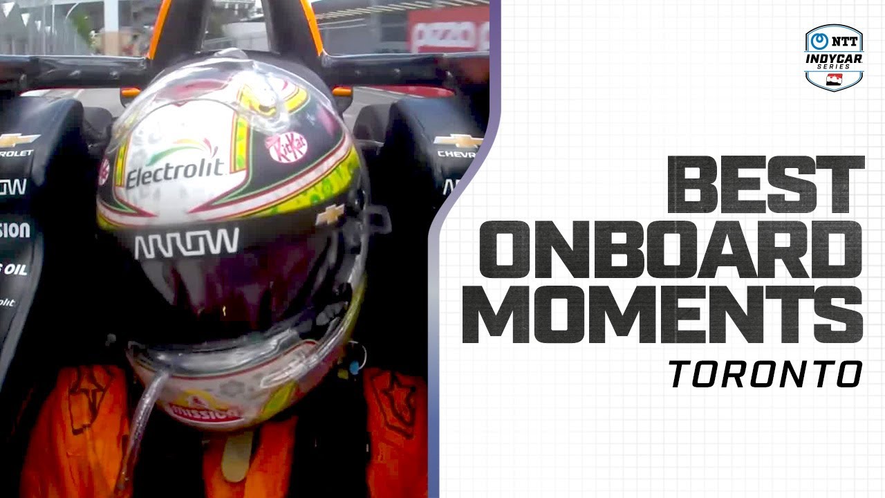BEST Onboard Moments from Streets of Toronto | INDYCAR SERIES