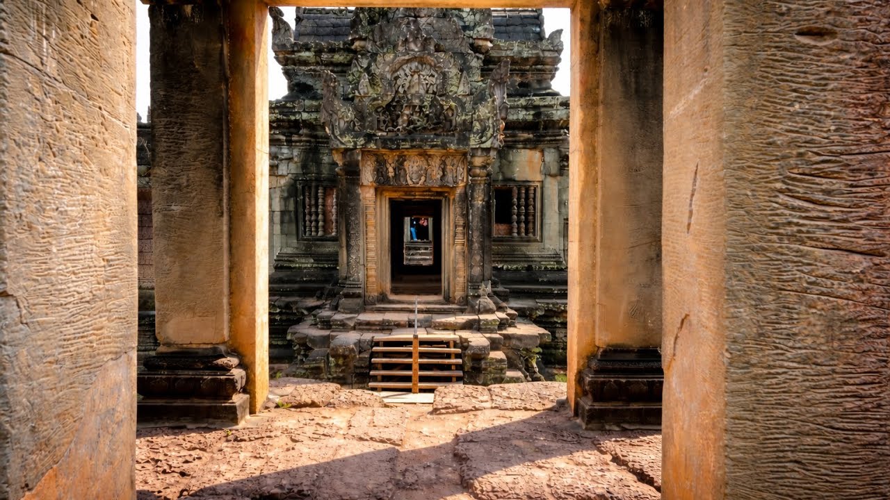 Un paseo silencioso por un templo poco conocido de Angkor 