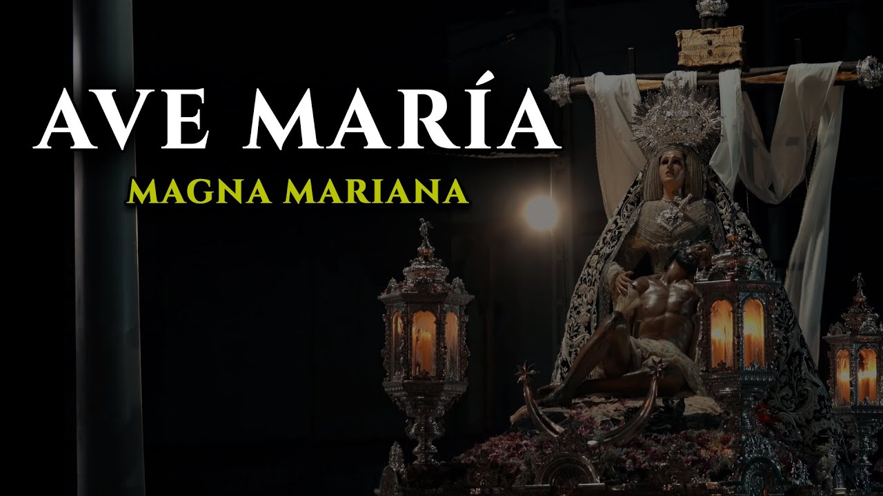 [4K] AVE MARÍA | Magna Mariana San Fernando | Lágrimas de Dolores | Bajo Palio Caridad