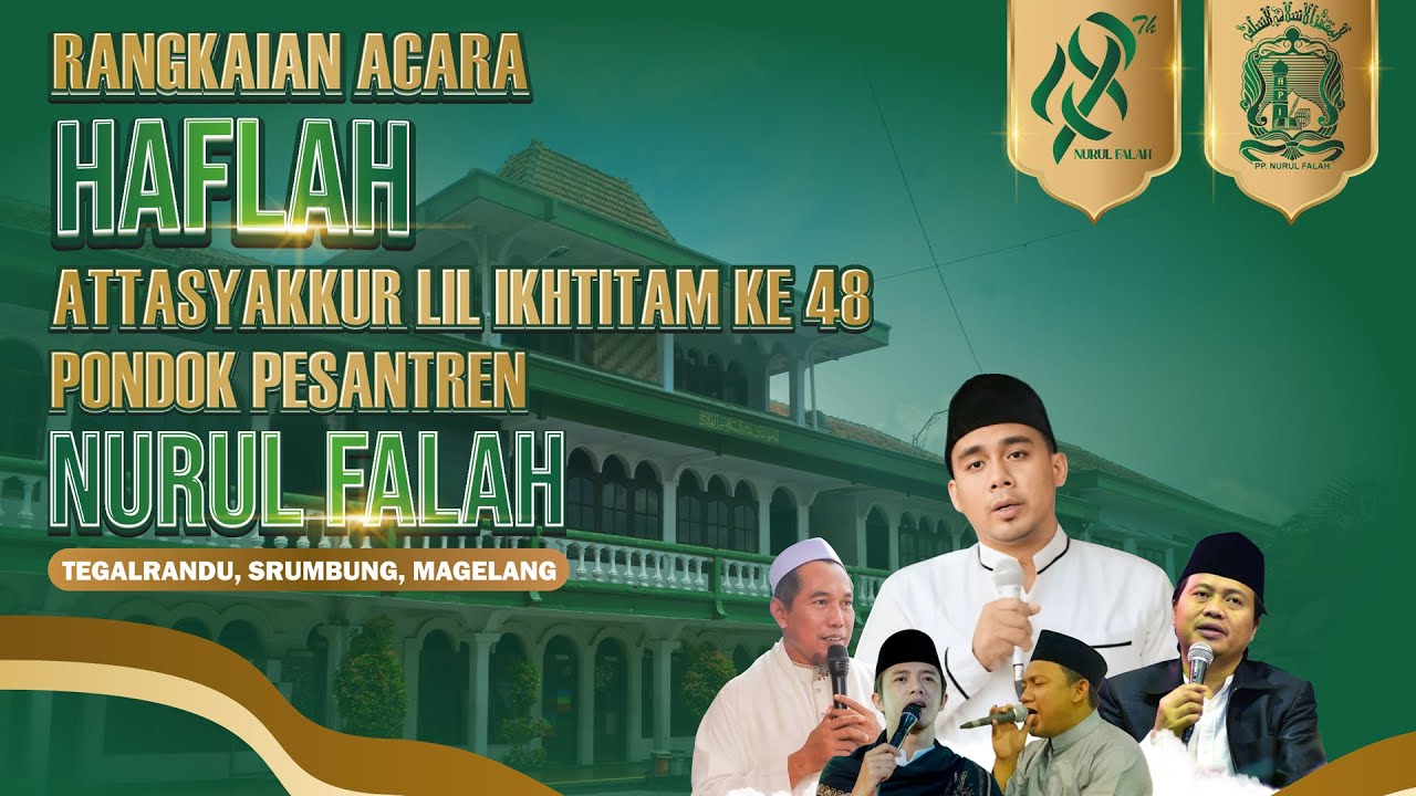Haflah At Tasyakur Lil Ikhtitam PP Nurul Falah ke 48