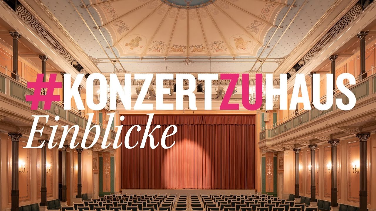 #konzertZUhaus Einblicke | Die B&uuml;hne im Kleinen Saal