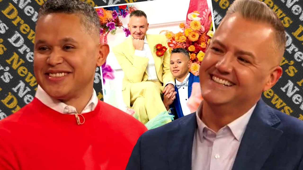 Drew Debuts Ross Mathews and His Fiancé Dr. Wellington García's 