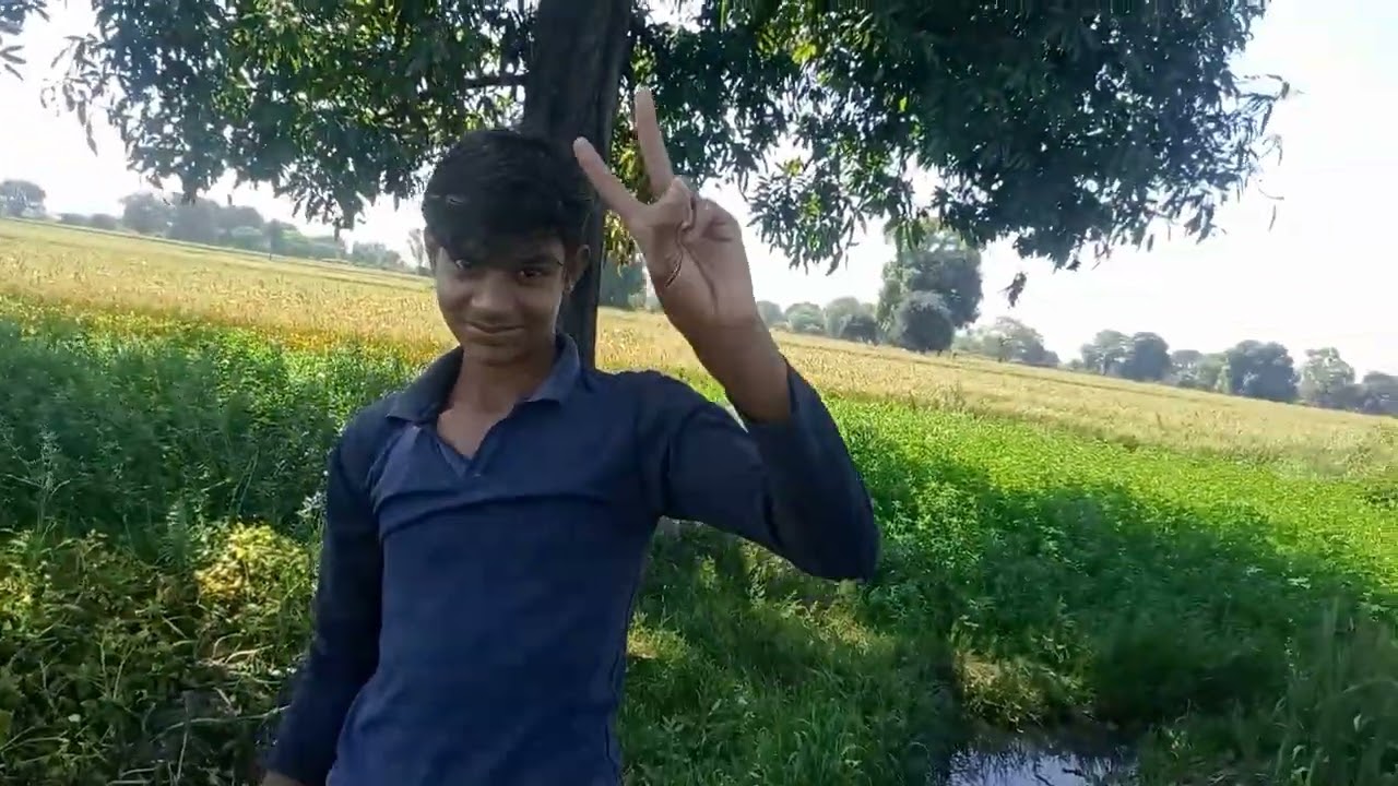 नैतिक खेत पर क्या कर रहा है देखें वीडियो में ❤️😁