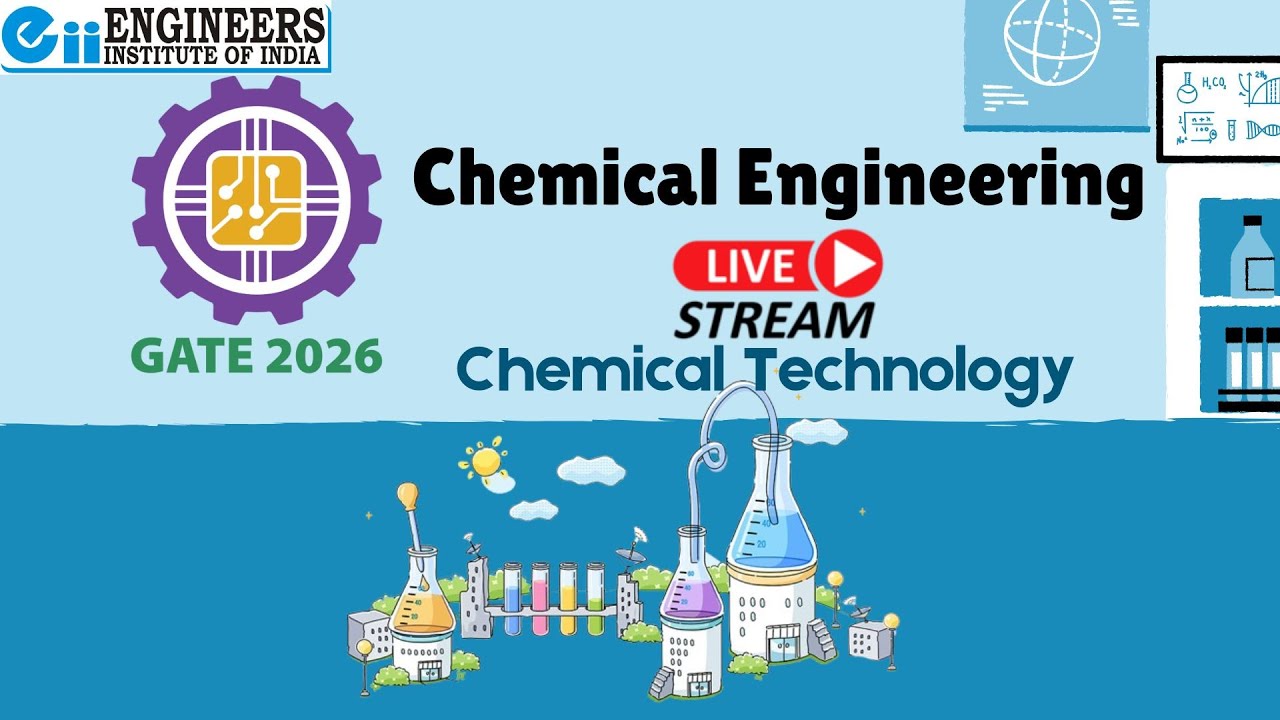 Lecture-13 GATE 2026 Chemical engineering Lecture Online Class course