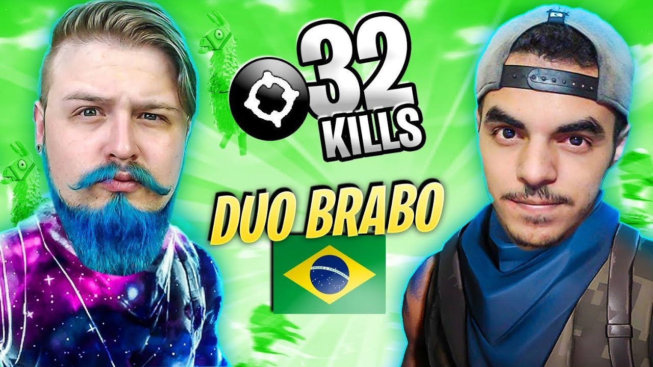 32 KILLS  DA DUPLA BRABA DO FORTNITE - Fortnite Battle Royale