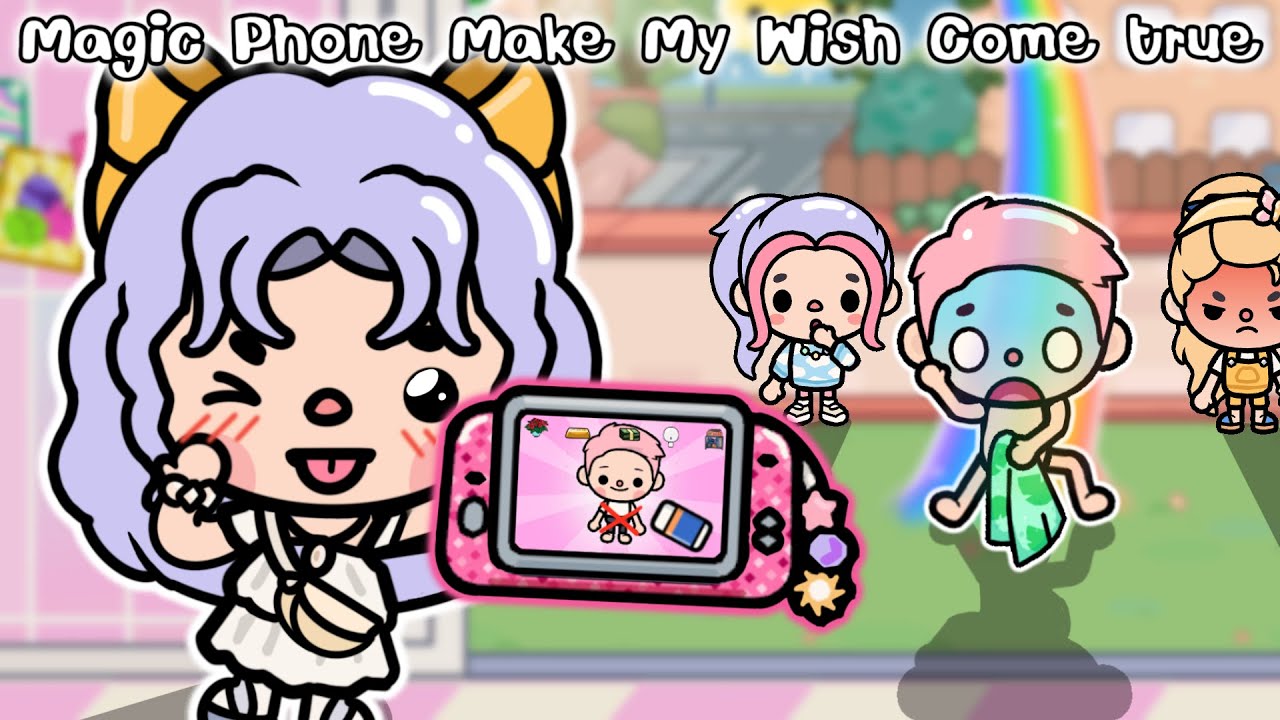 Magic Phone Make My Wish Come True 🥰 l Toca life story l Toca Boca