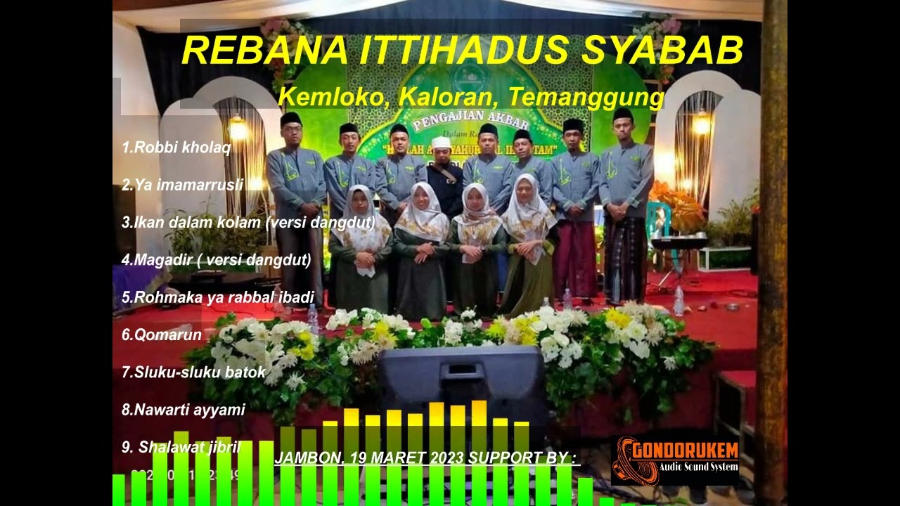 Rebana modern Ittihadus Syabab Temanggung, Jawa Tengah