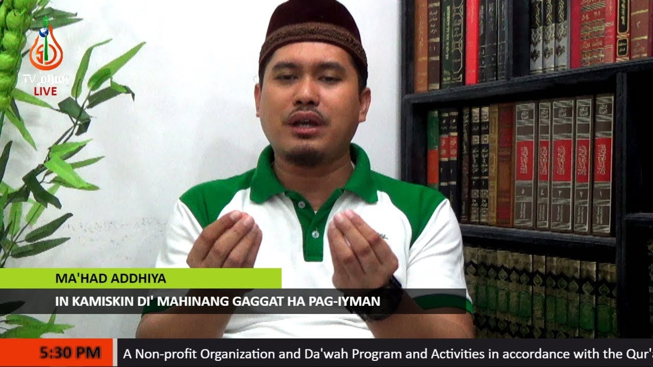 In Kamiskin di' Mahinang Gaggat ha Pag-iyman - Shaykh Hayder Buddin (Tausug)