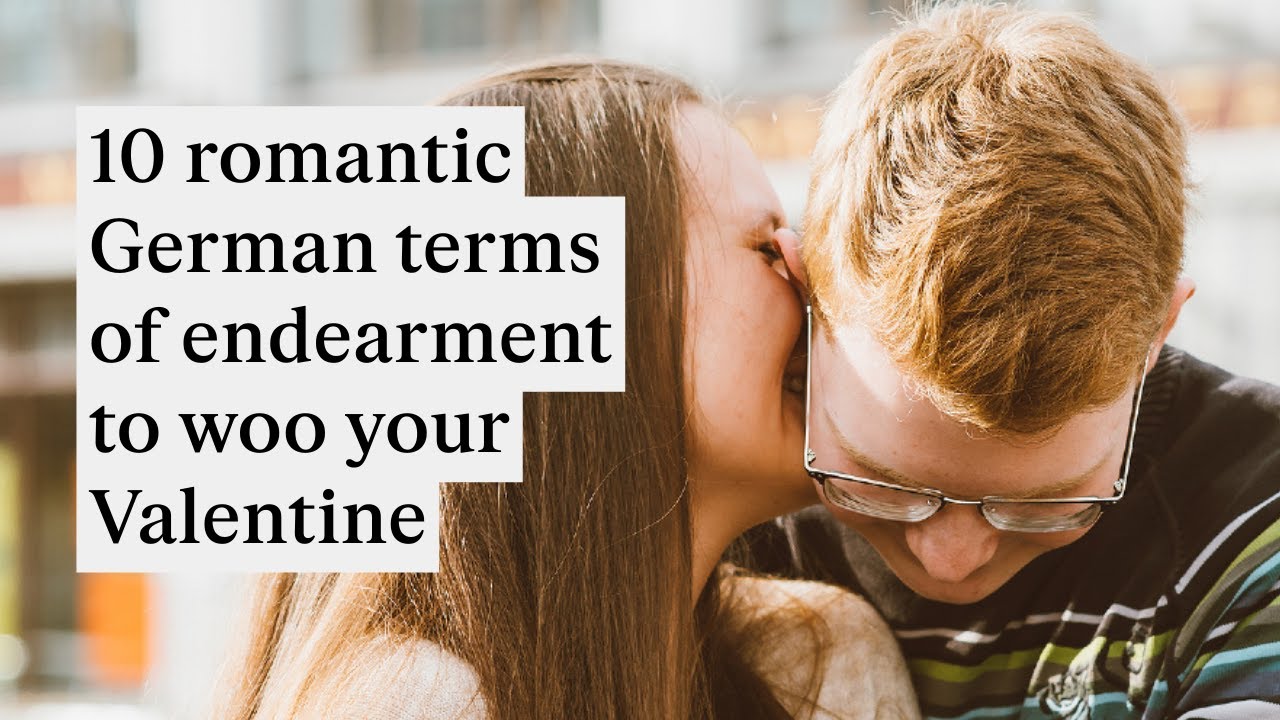 10 romantic German terms of endearment to woo your Valentine