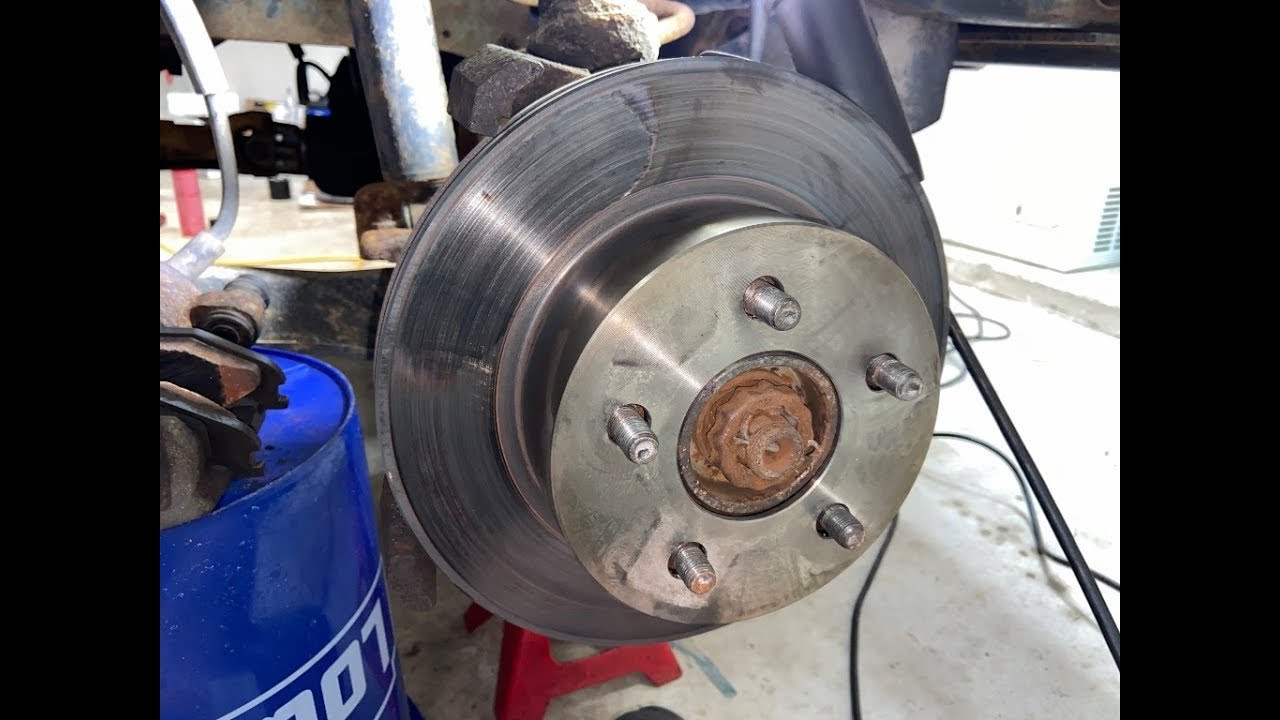 Replacing the Front Brakes on a Jeep Wrangler TJ (and a little about the rears)