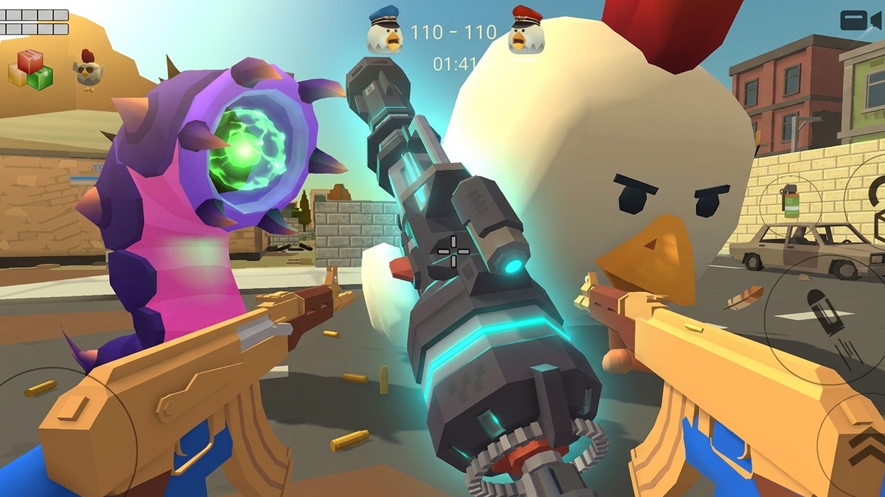 Chicken Gun New Update 6.0.02 - PRO VS HACKER! Best Online Amazing Games