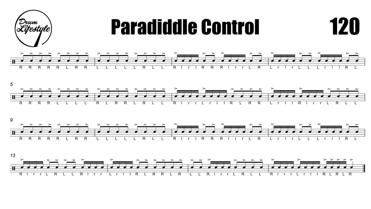 Paradiddle Control