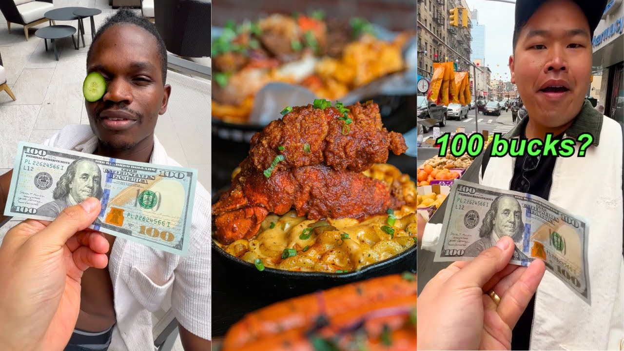 Asking Pro Chefs to Cook $100 Budget Meals! Compilation