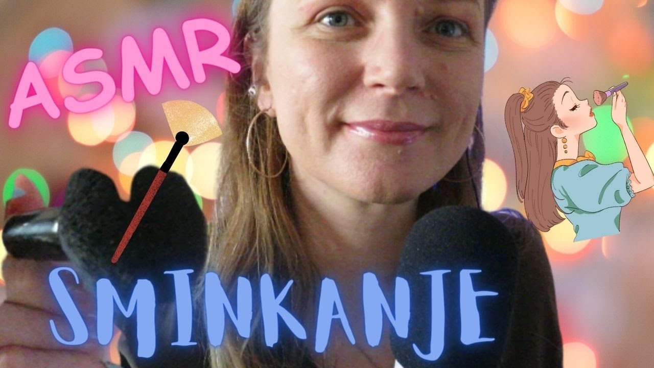 ASMR ♡ Ja se KAO SMINKAM, a Sminkam i VAS ♡ PERSONAL ATENTION ♡