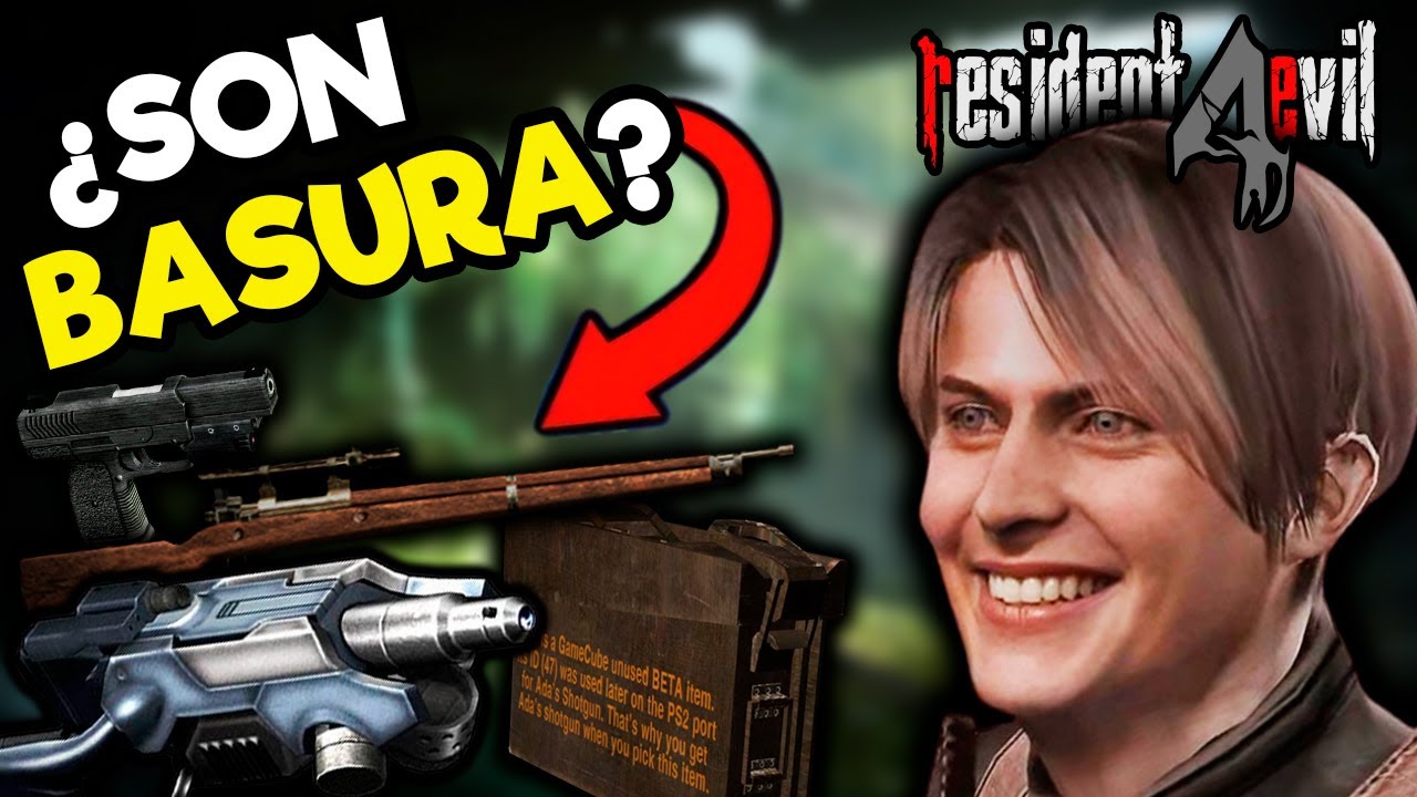 Las PEORES armas de Resident Evil 4 (ORIGINAL)