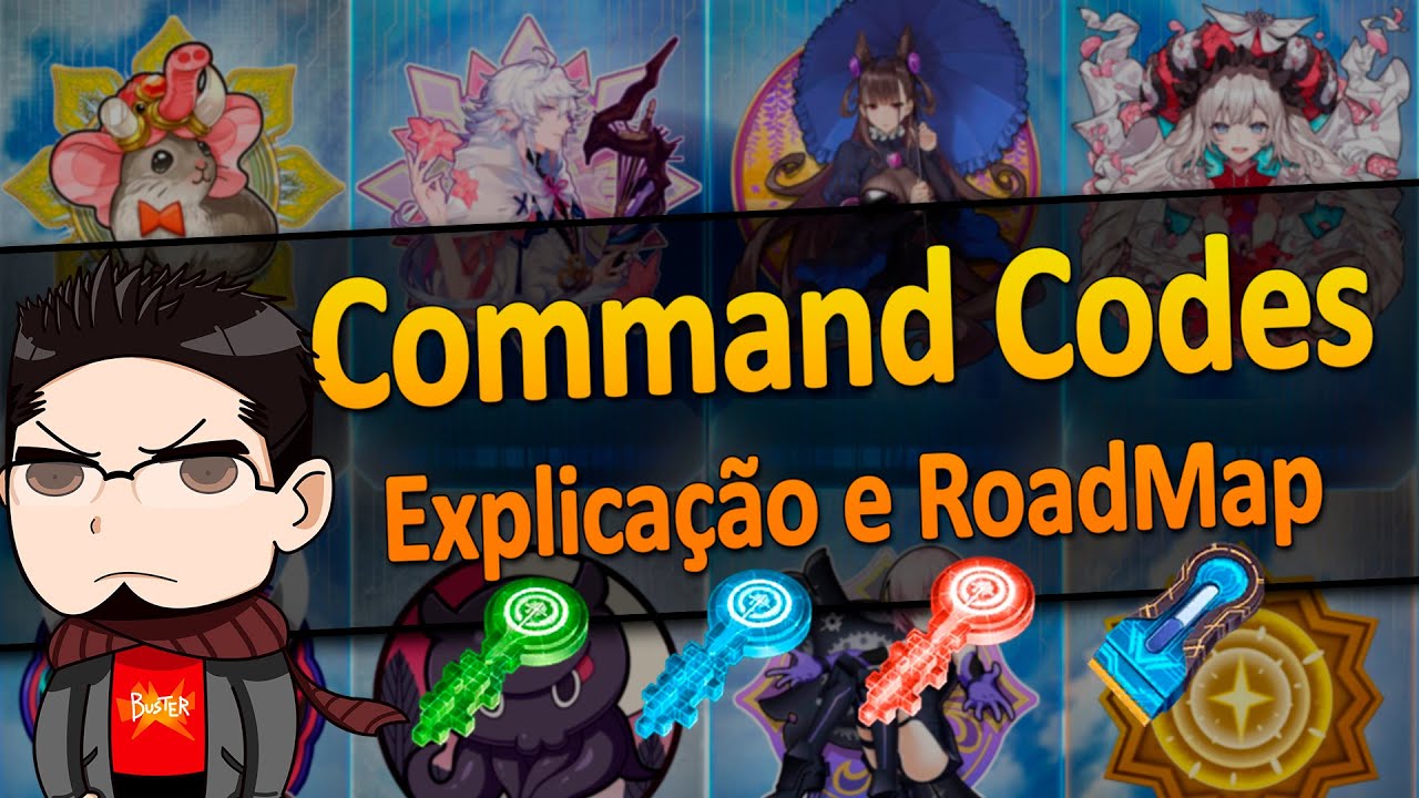 [Fate Grand Order] Command Codes - Explicação e Roadmap