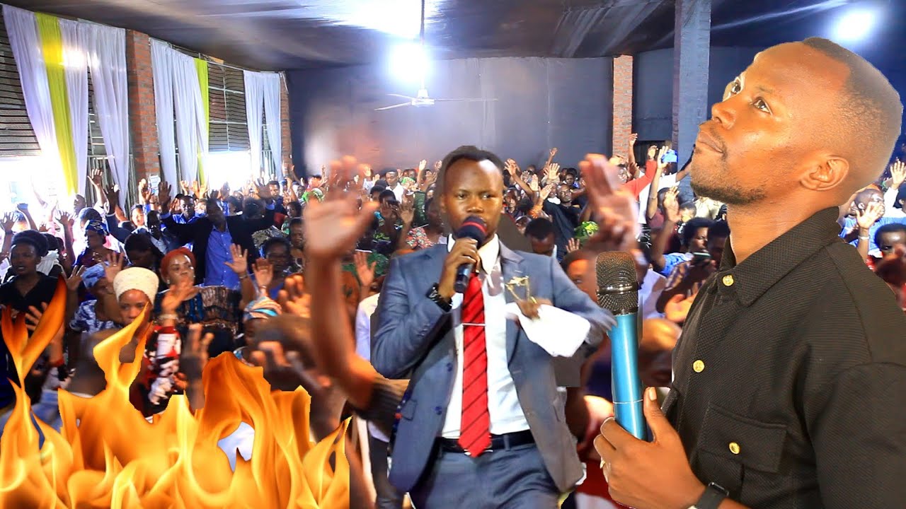 PROPHET MANIVUGA ahamagaye umuriro murusengero bagira ubwoba umuhanuzi avumbura imbaraga akorana naz