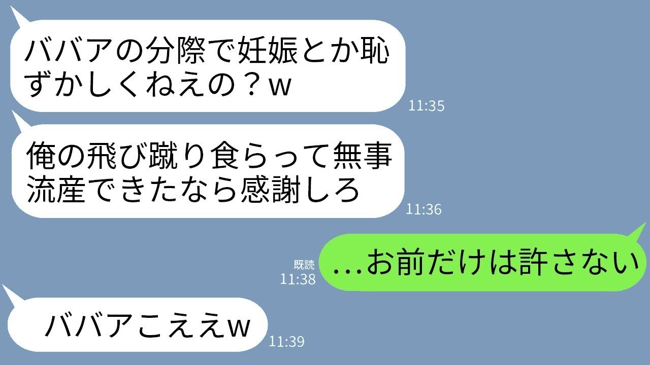 里帰り中の妊婦の私に飛び蹴りするDQN甥「ババアが妊娠とかダセえw」→調子に乗った末に人生終了www