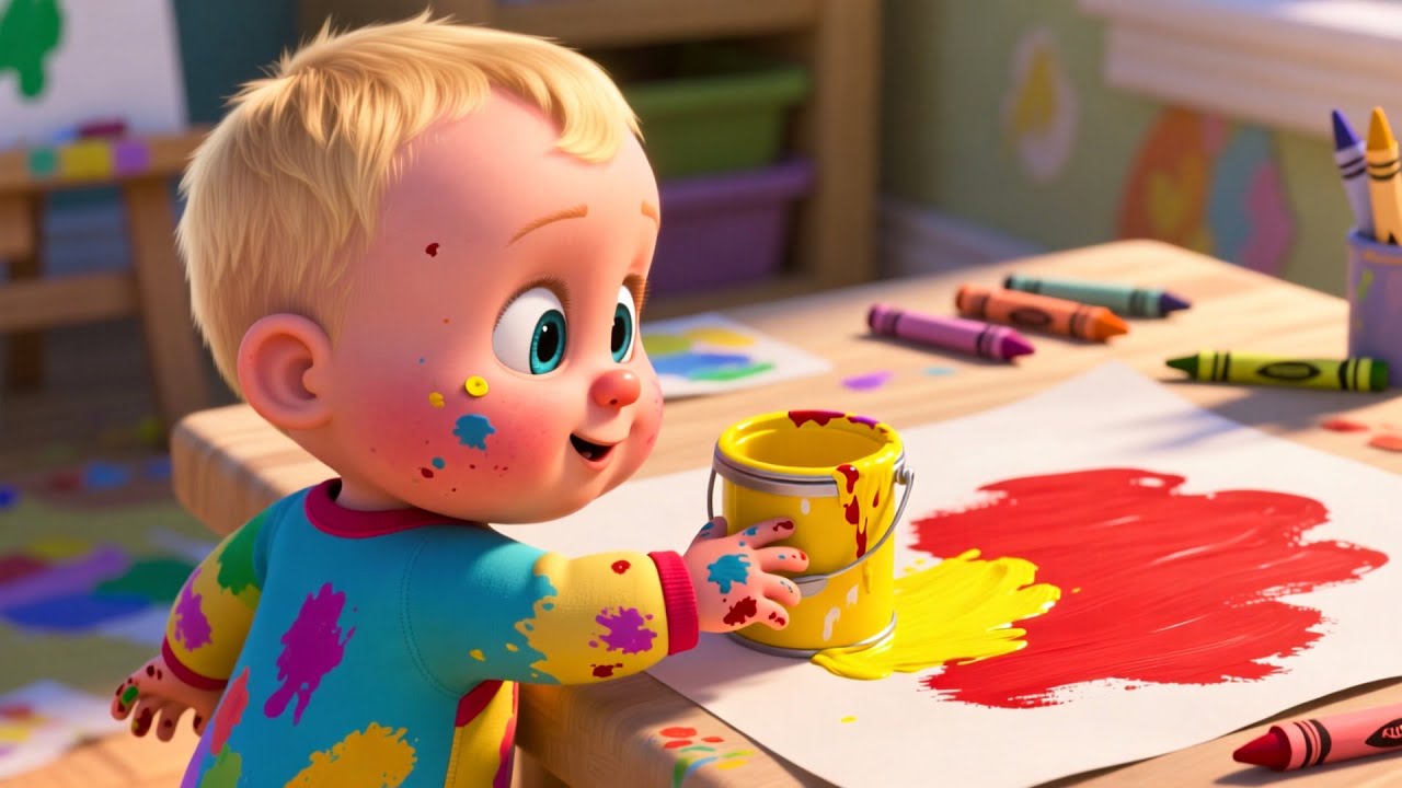 Learning Colors Fun 🌈 | Color Learning Song for Kids | Sing Along & Learn