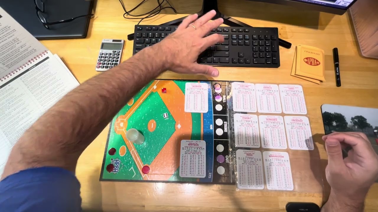 APBA Baseball MG - The Steroid Era - Game #7258 - 88 Reds at Padres