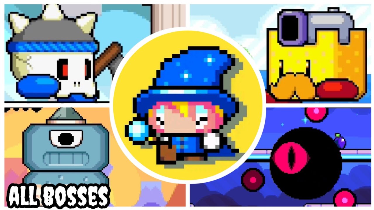 Drop Wizard - all bosses + ending