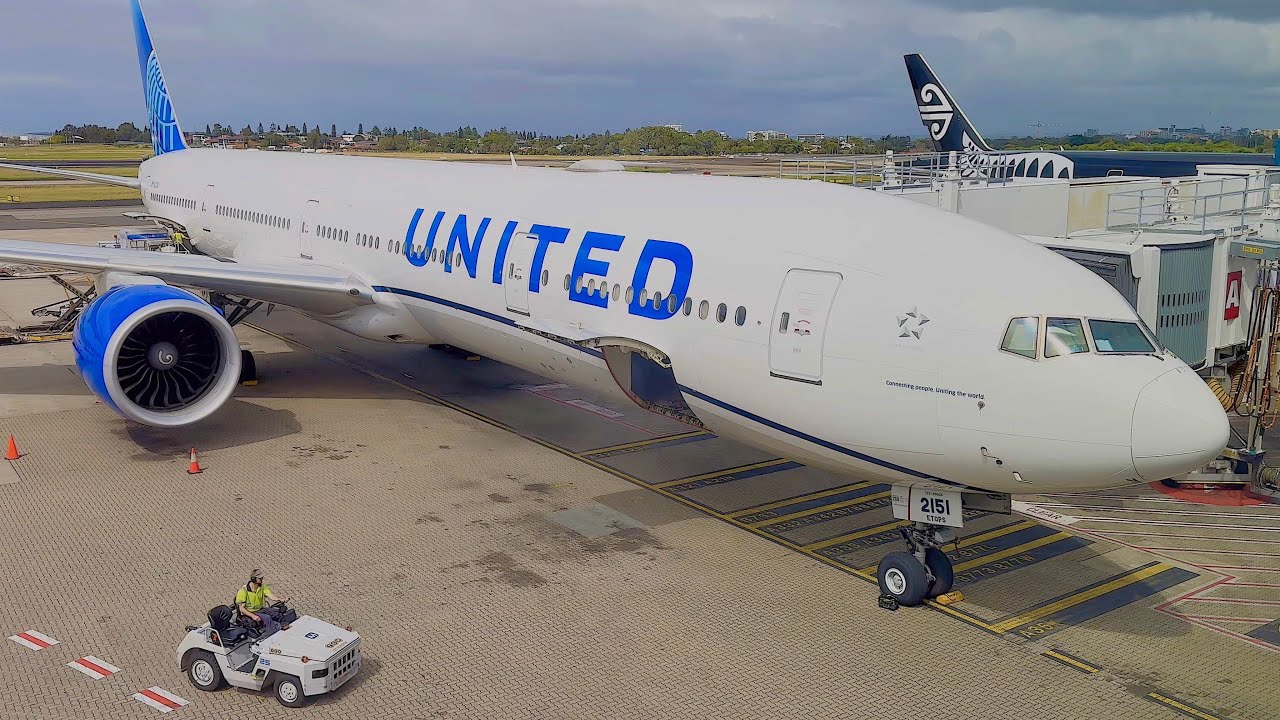 Sydney (SYD) - San Francisco (SFO) - United Airlines - Boeing 777-300ER - 2025 Full Flight
