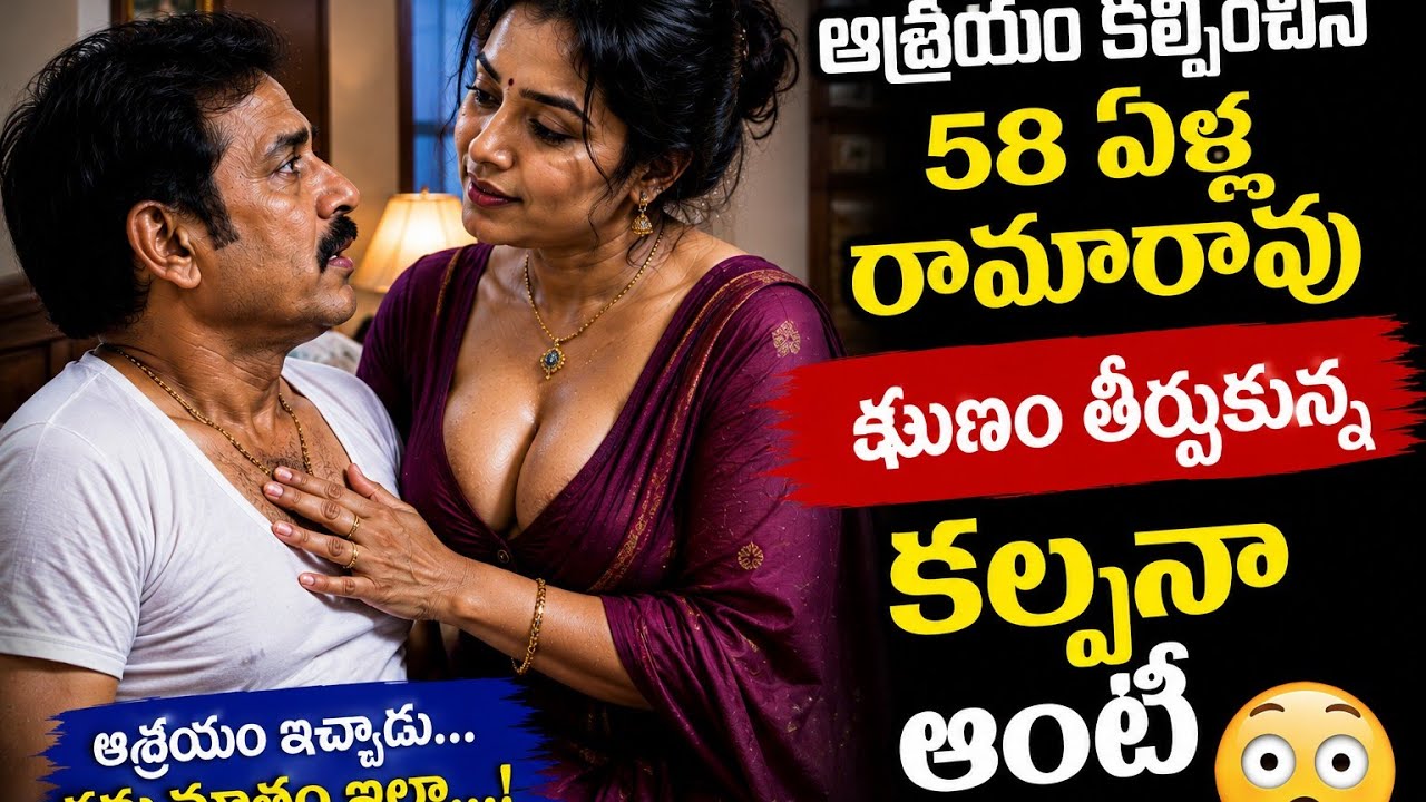 ఆశ్రయం కల్పించిన 58 ఏళ్ళ రామారావు ఋణం తీర్చున్న కల్పనా ఆంటీ..!