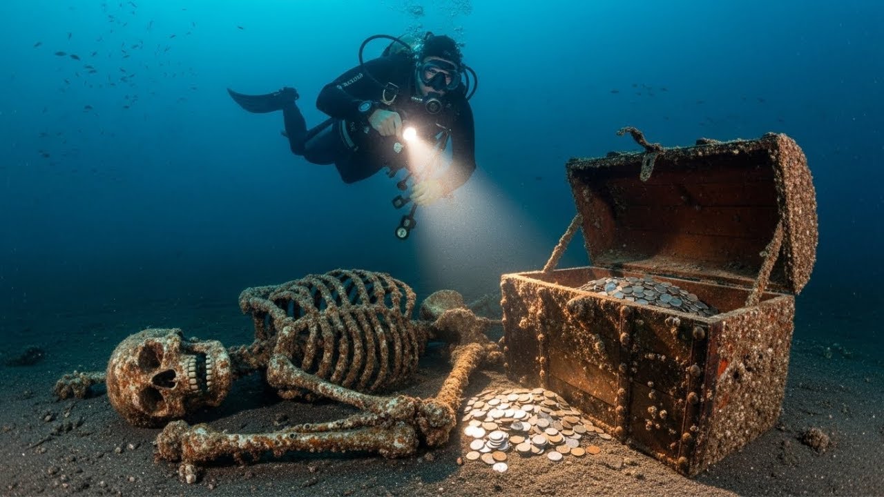 $5 Million in Tarnished Gold Coins Found Inside a Sleeping Skeleton&rsquo;s Chest!