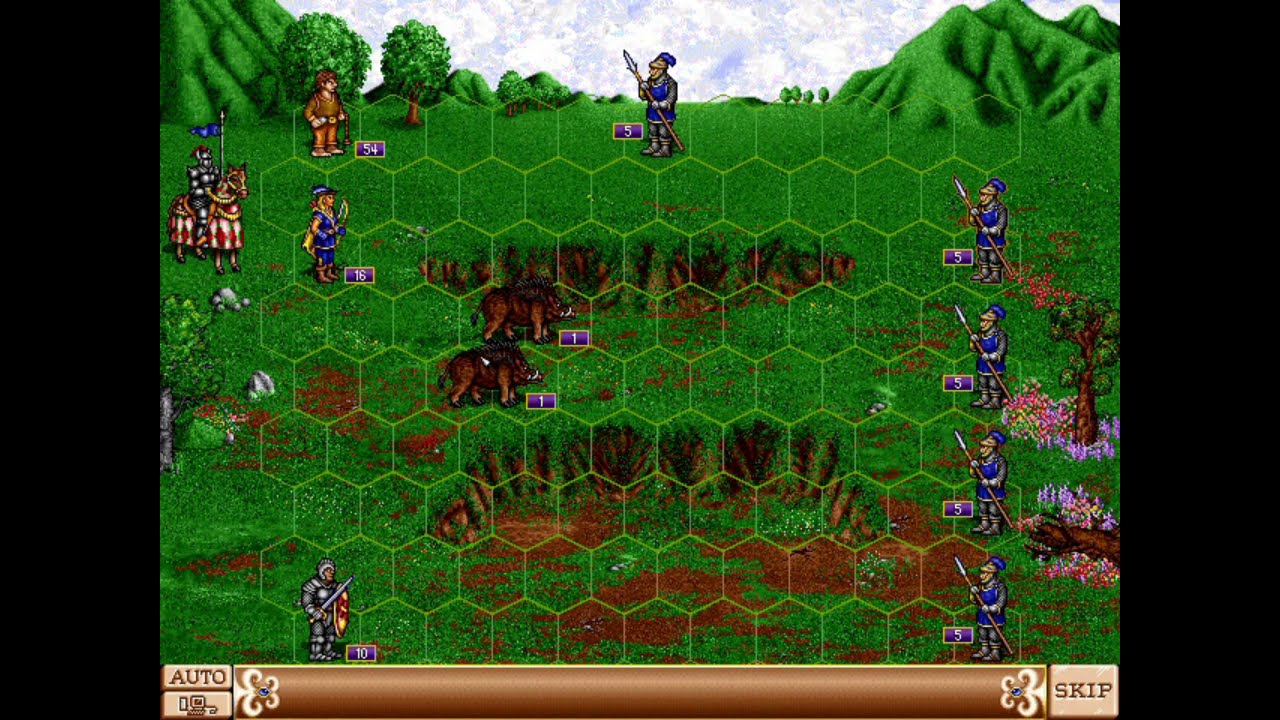 HOMM2 -  Fooling The Enemy Infantry