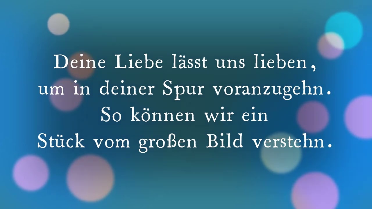 Sein, wo du bist
