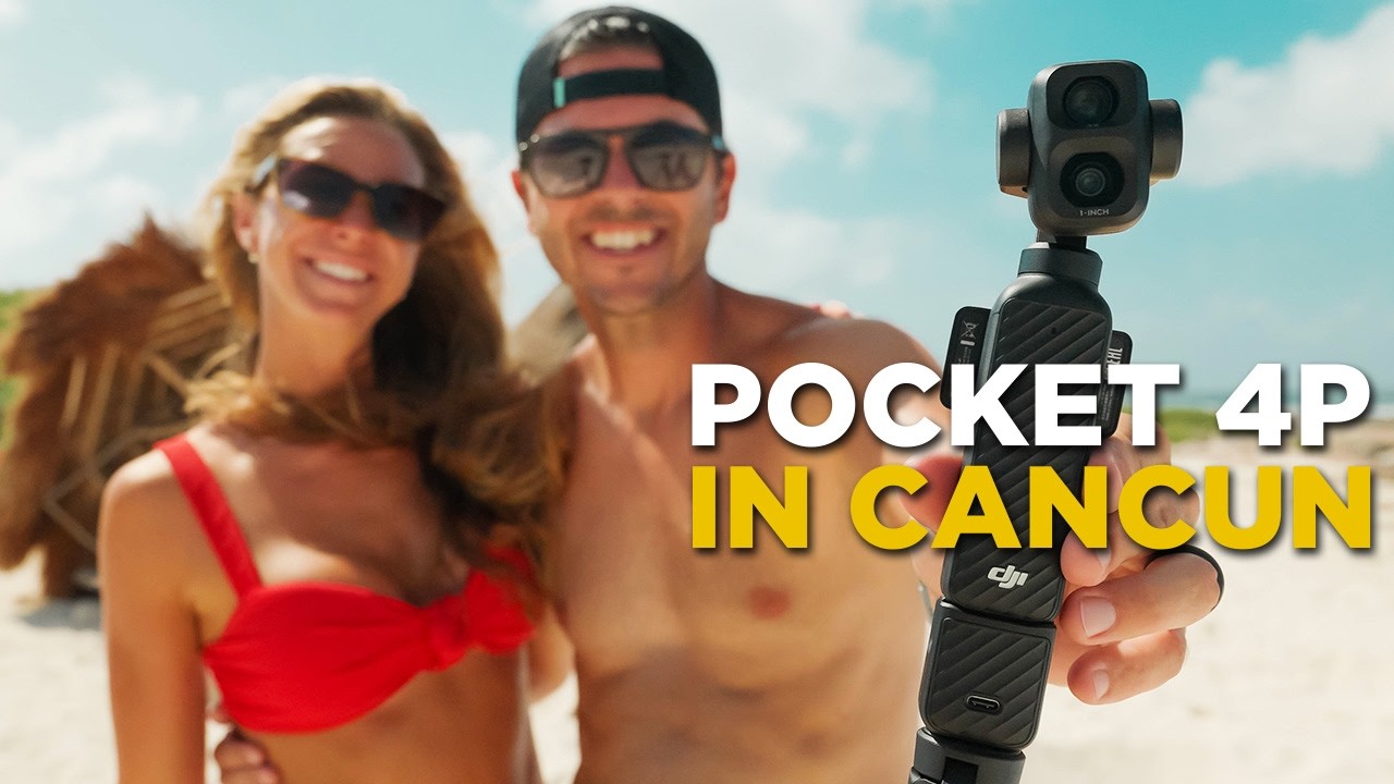 МЕСЯЦ с DJI Pocket 4P &mdash; Наш отпуск в Мексике!