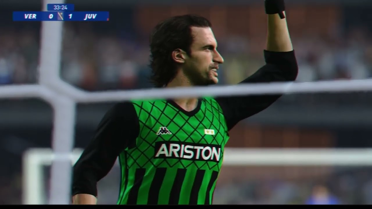 CLASSIC PES 2021: 1988/89 JUVENTUS Season Review: Domestic Cup matchday 5 against VERONA