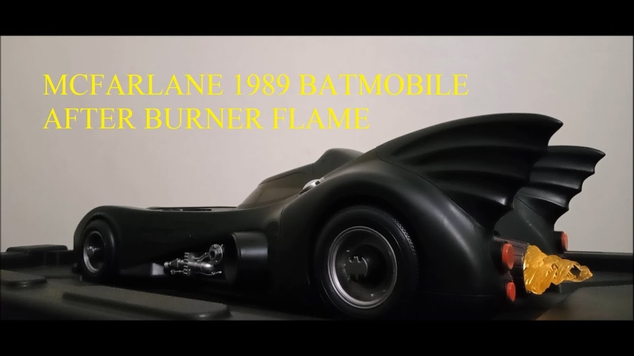 MCFARLANE 1989 BATMOBILE AFTER BURNER FLAME