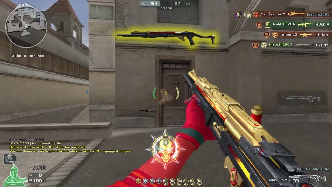 [FFA] Mastering SPAS-12-Void Gold | Crossfire PH | 2025