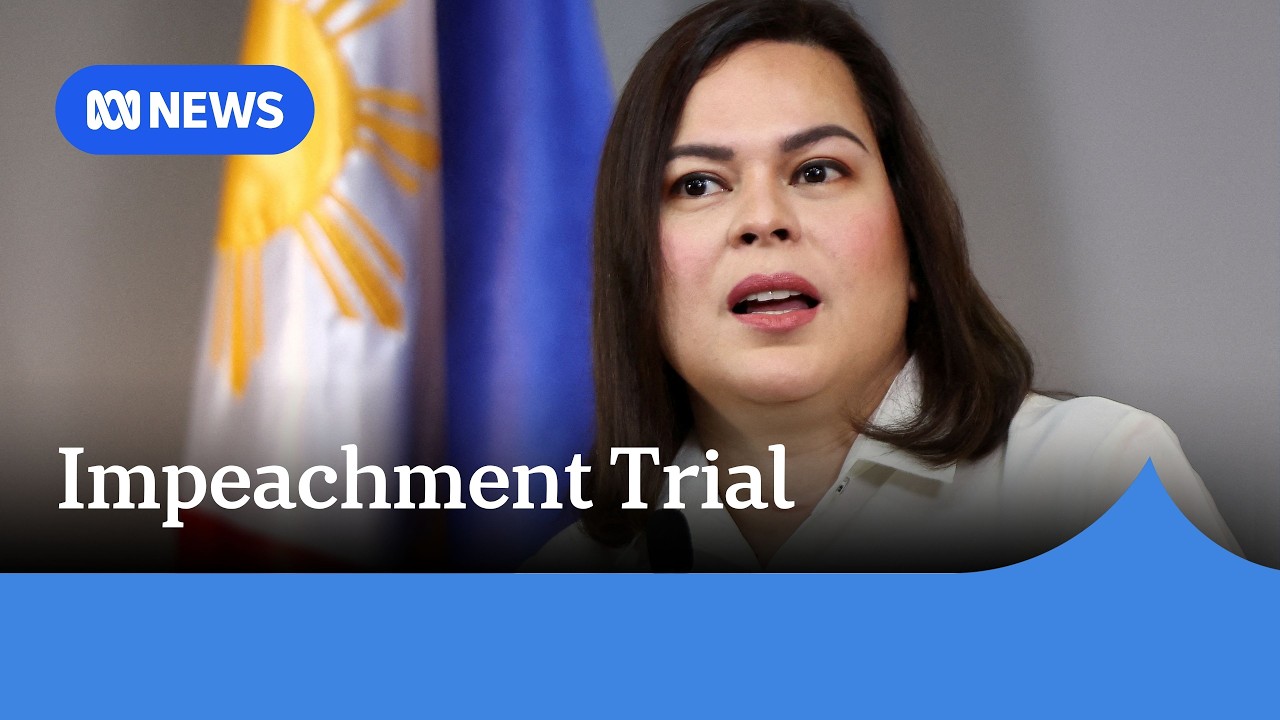 Impeachment trial of Philippine VP Sara Duterte to test rival political dynasties | ABC NEWS