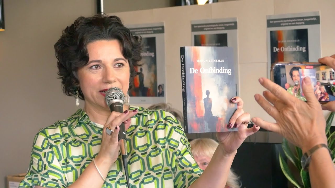 Boekpresentatie ‘De Ontbinding’ van Manon Brinkman
